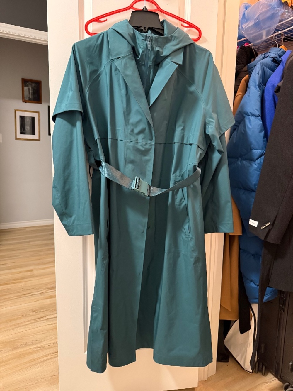 Lululemon belted trench coat